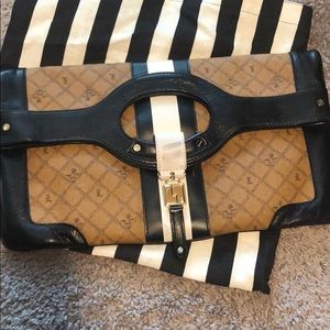 L.A.M.B. Foldover Clutch